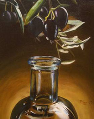 Obtenci&oacute;n del aceite. Oleo de M&ordf; Pilar Carpintero